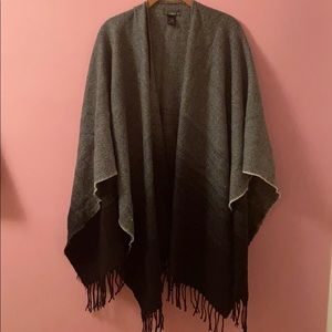 Black & Grey Sweater Wrap!!